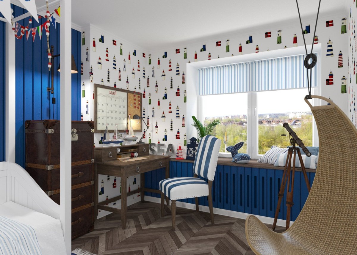 Римская штора для подростка