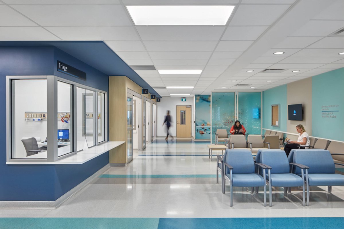 Интерьер современной больницы