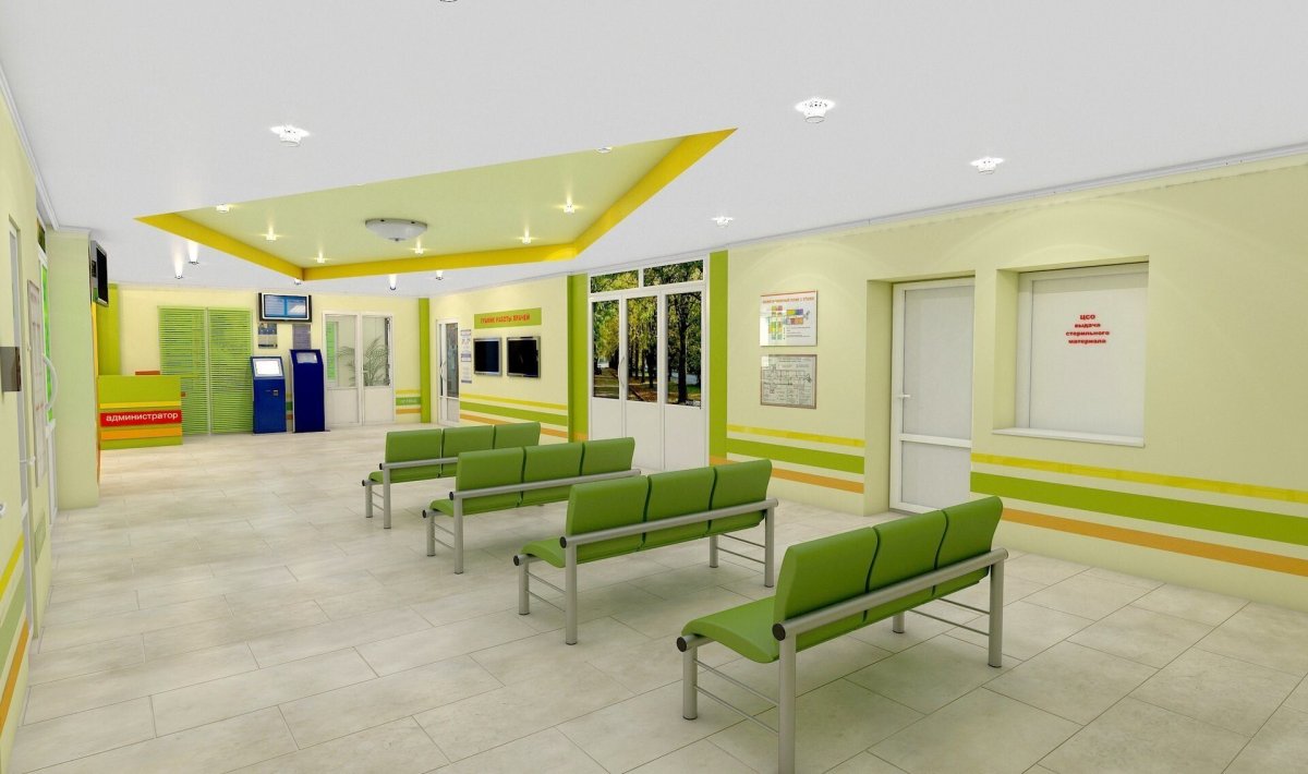 Интерьер регистратуры