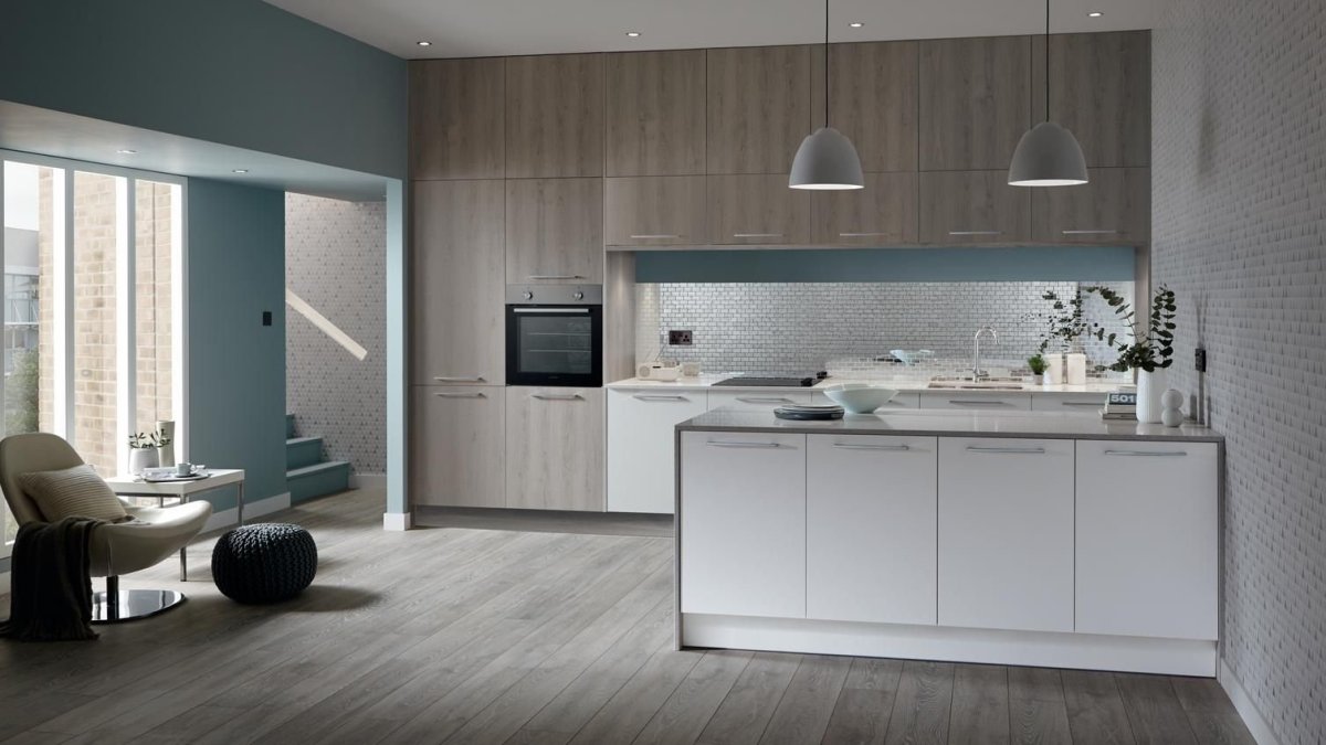 Модульная прихожая Сидней (дуб крафт белый)