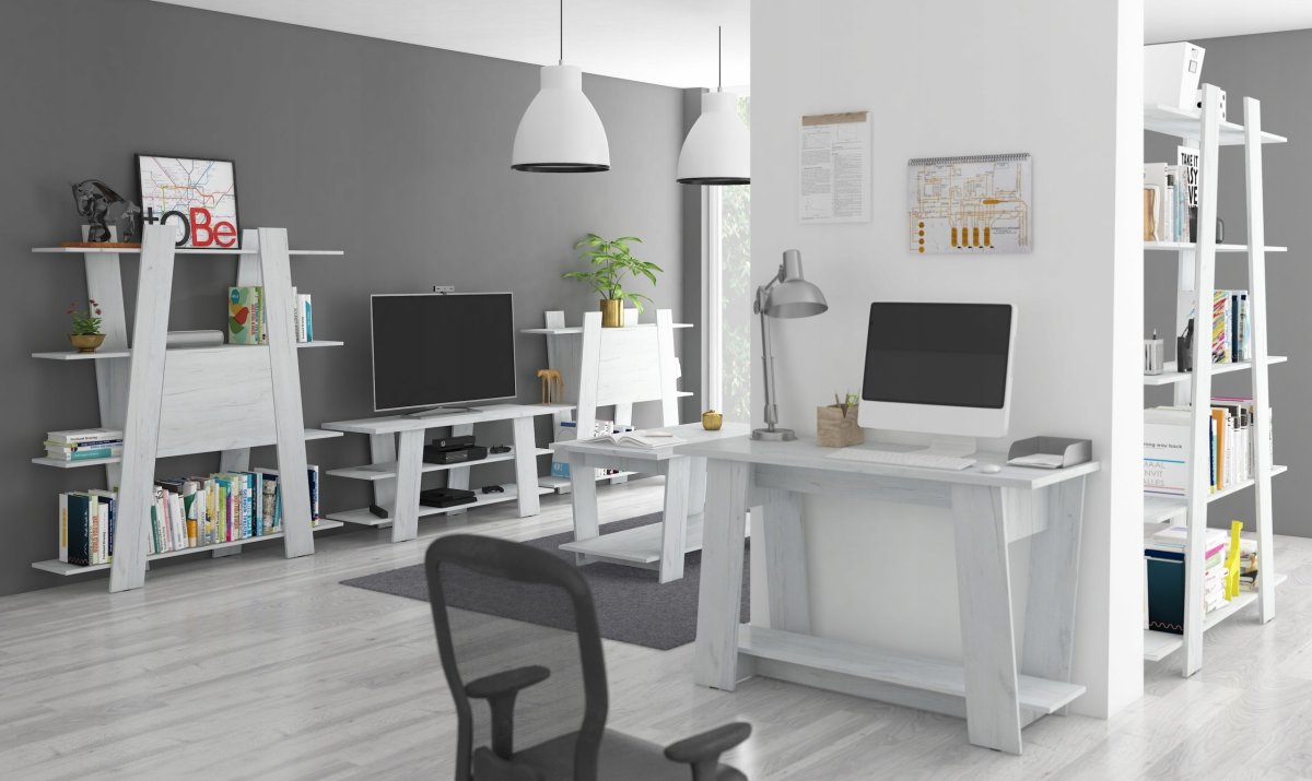 Кухня Рио 2,0 ЛДСП белый/дуб крафт