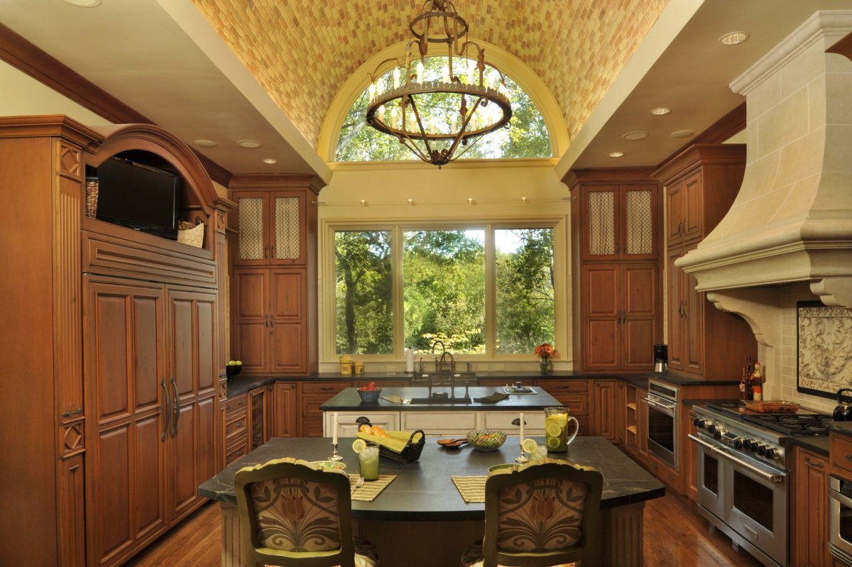 Красивый интерьер кухни