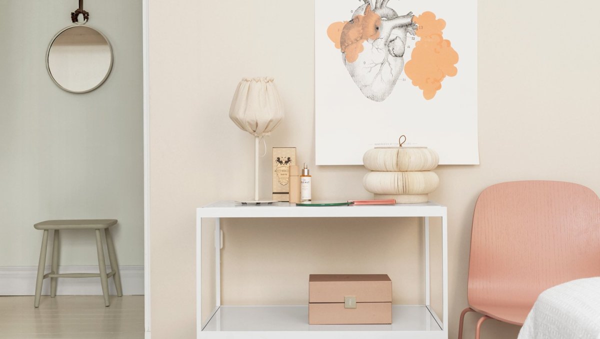 Тиккурила розовые оттенки в интерьере