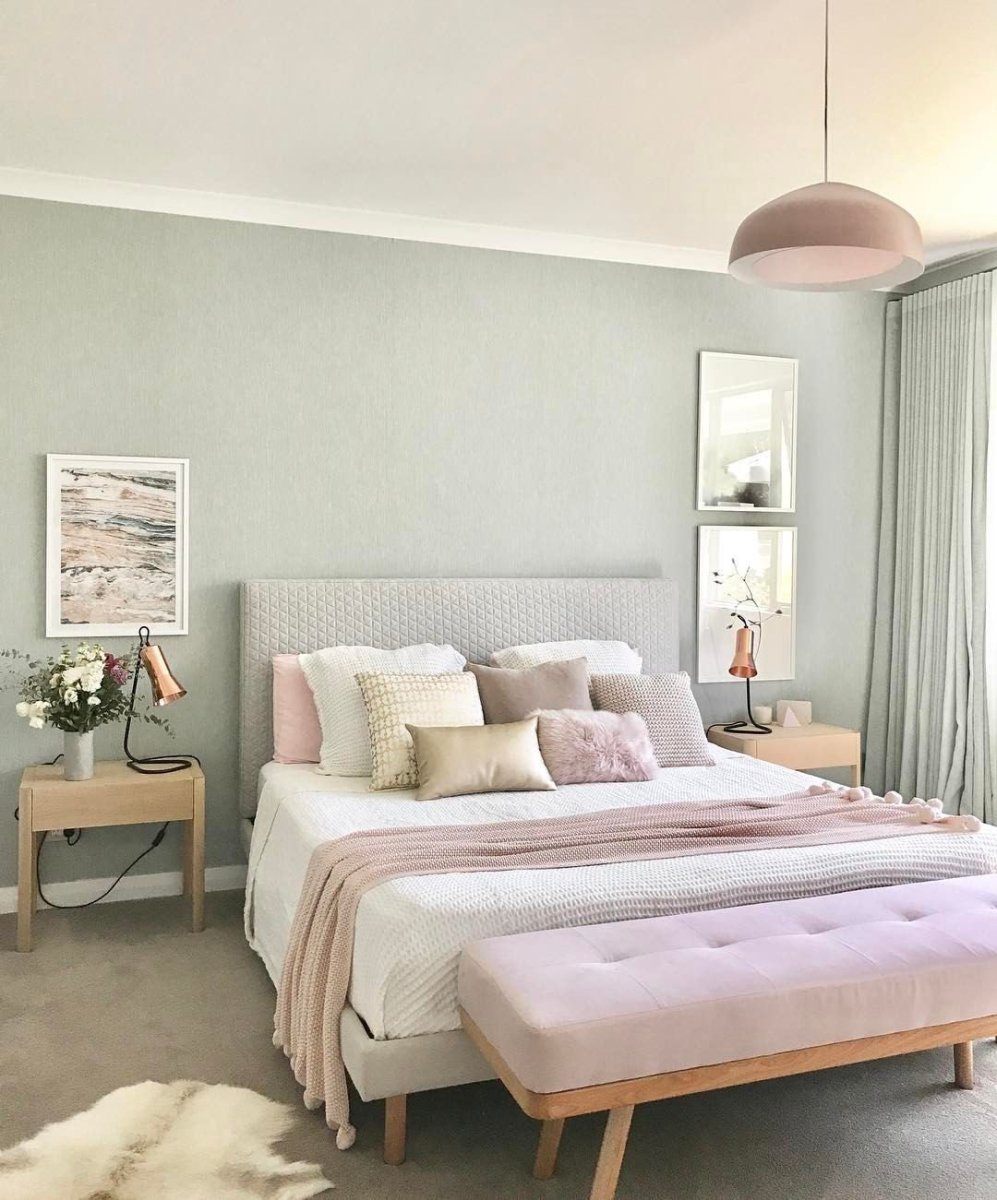 Интерьер в пастельных тонах