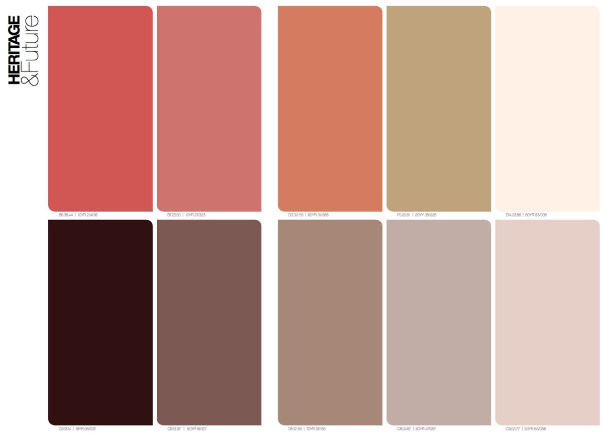 Нюдовая цветовая палитра