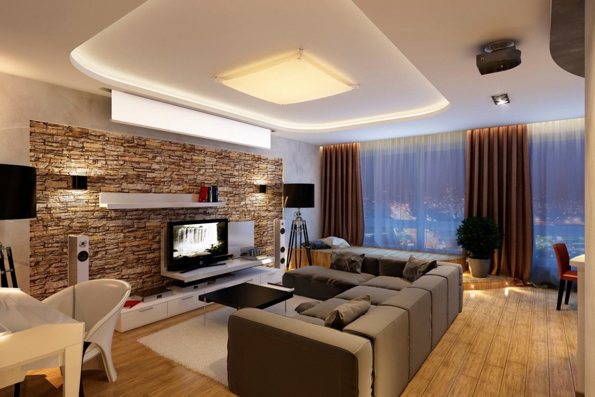 Проект гостиной