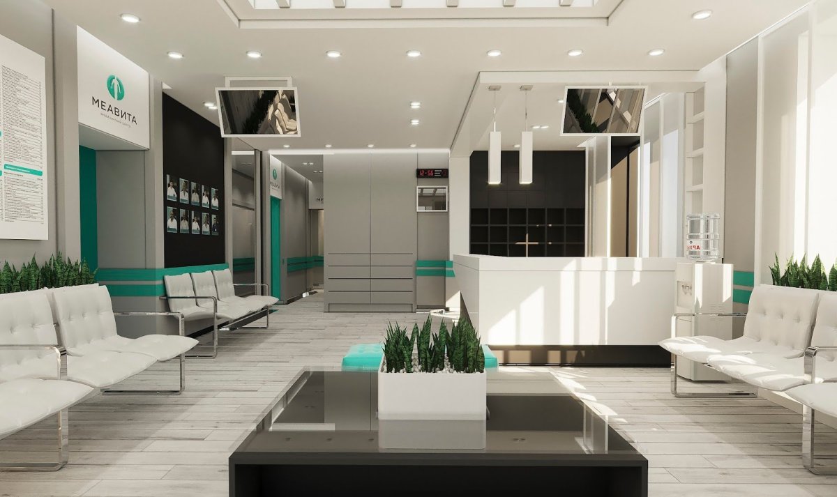Интерьер медицинского центра