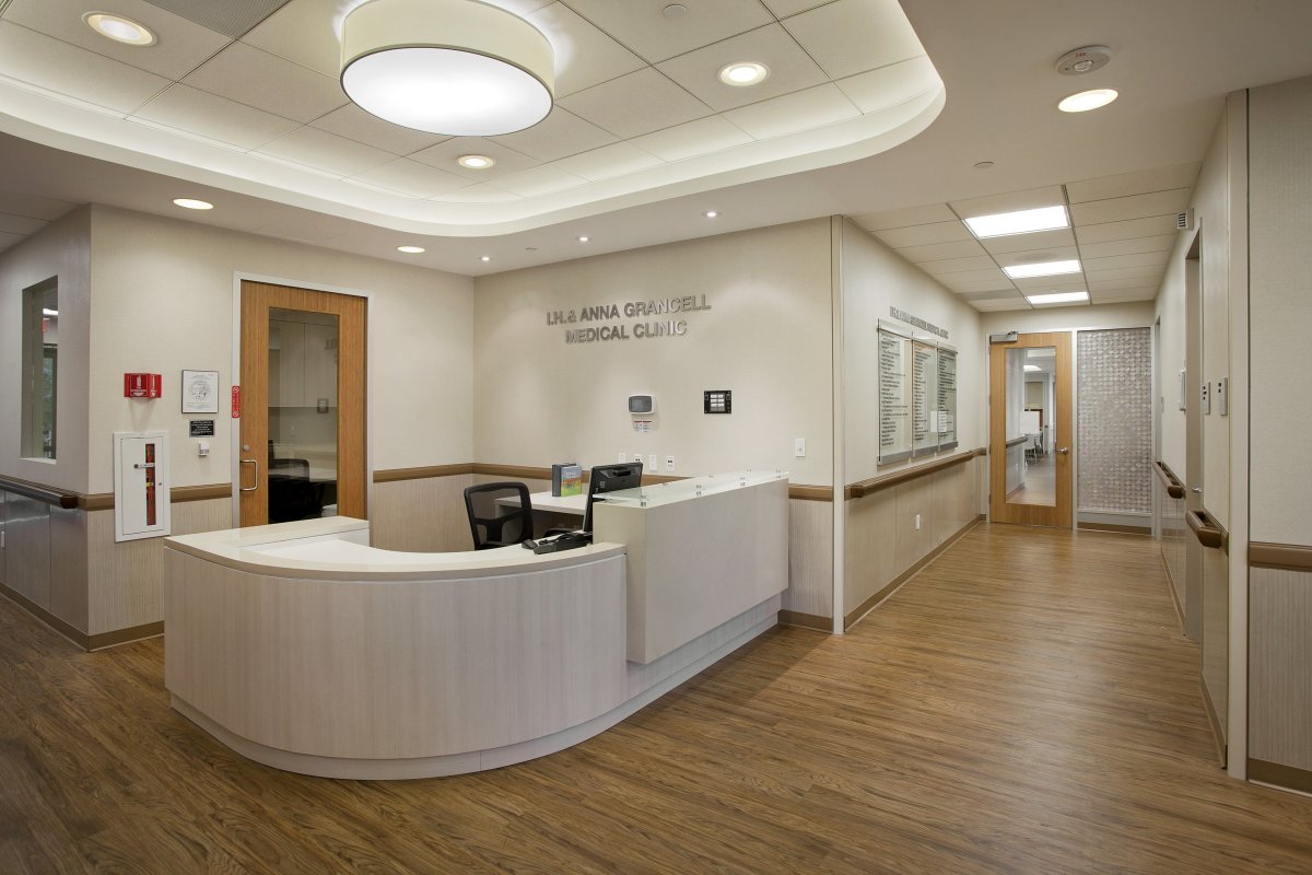 Госпиталь ресепшен США