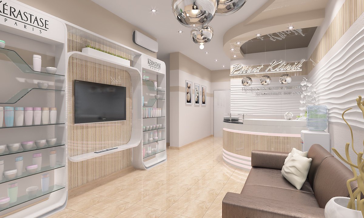 Дизайн проект медицинского центра красоты