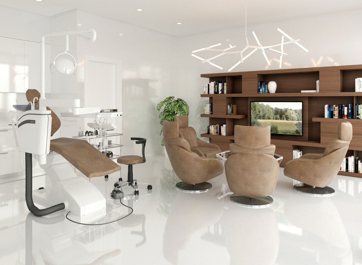 Интерьер стоматологической клиники