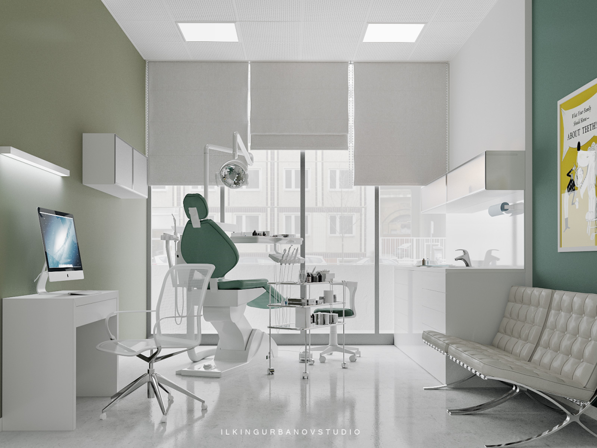 Стоматология в стиле хайтек