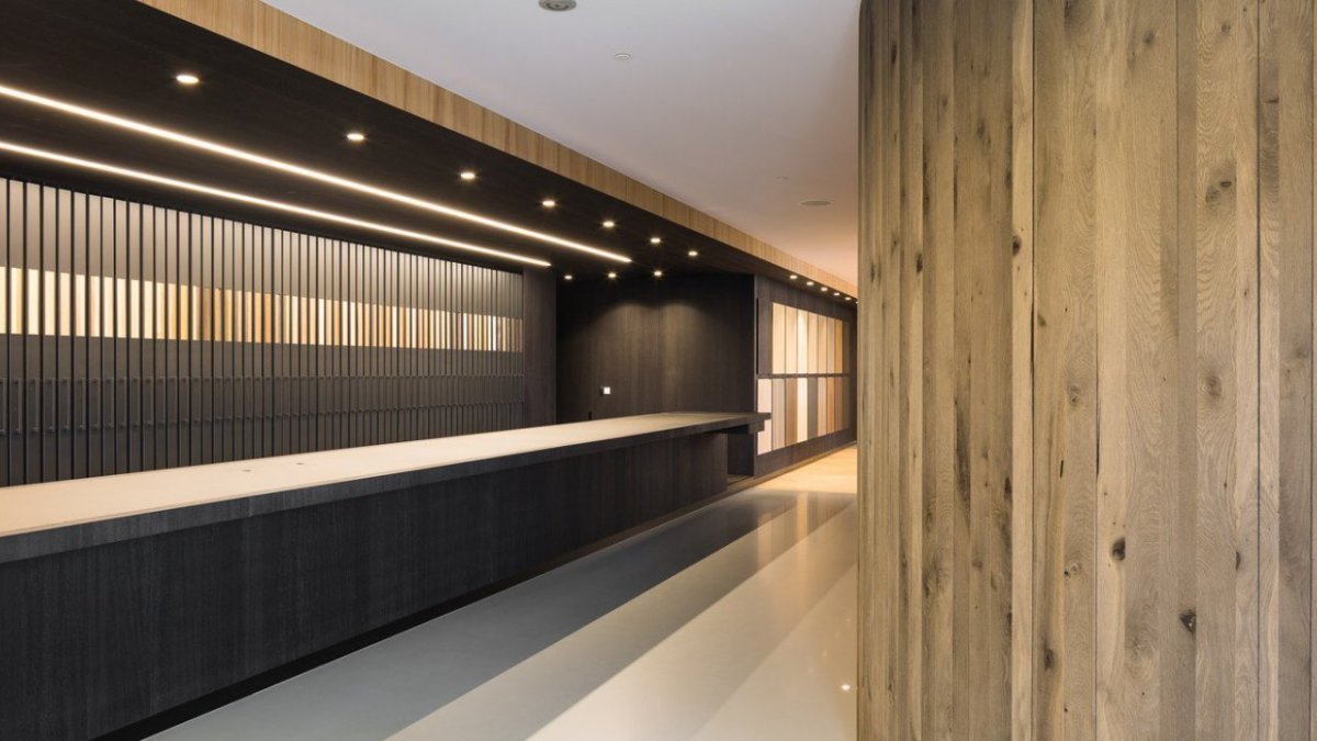 Деревянные панели в интерьере