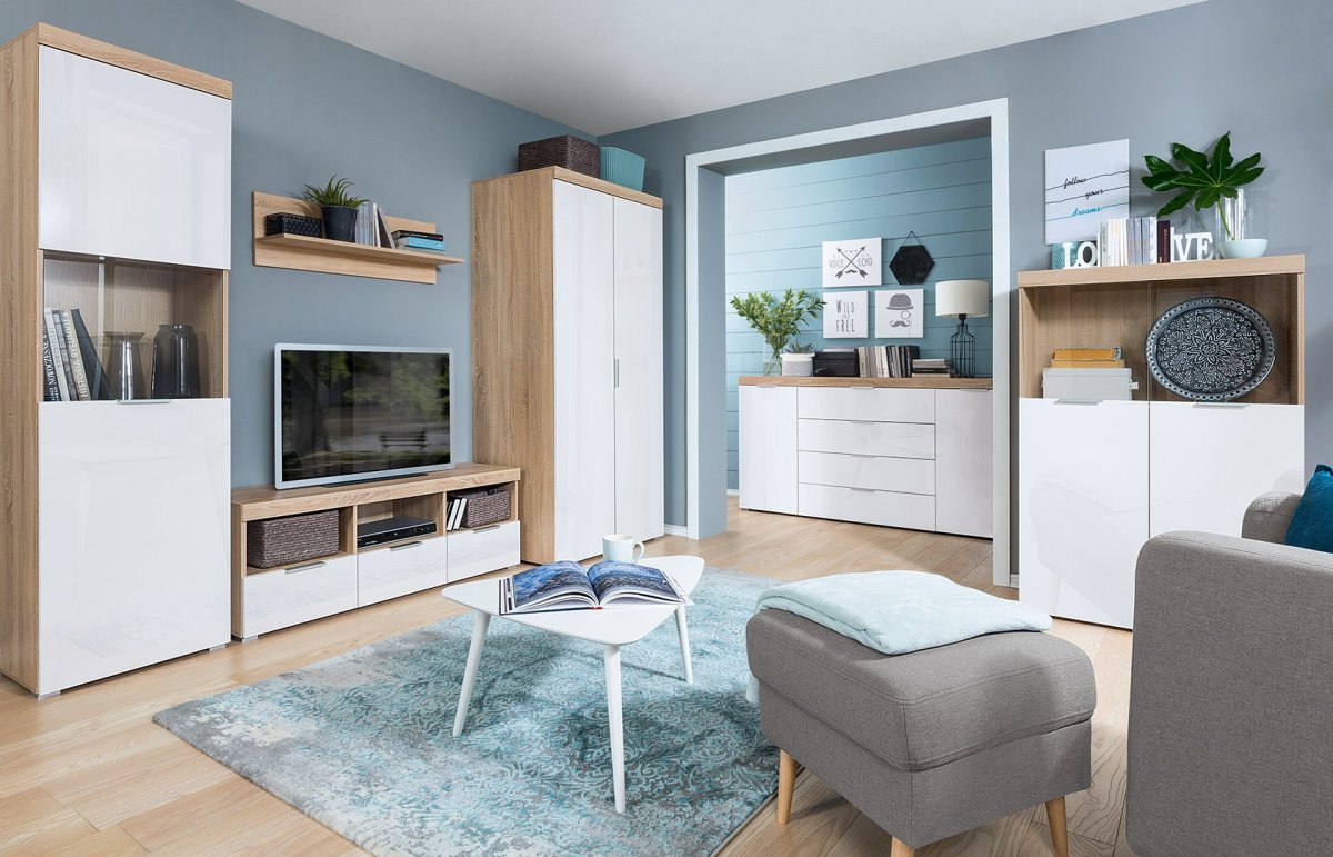 Ламарти дуб сонома в интерьере