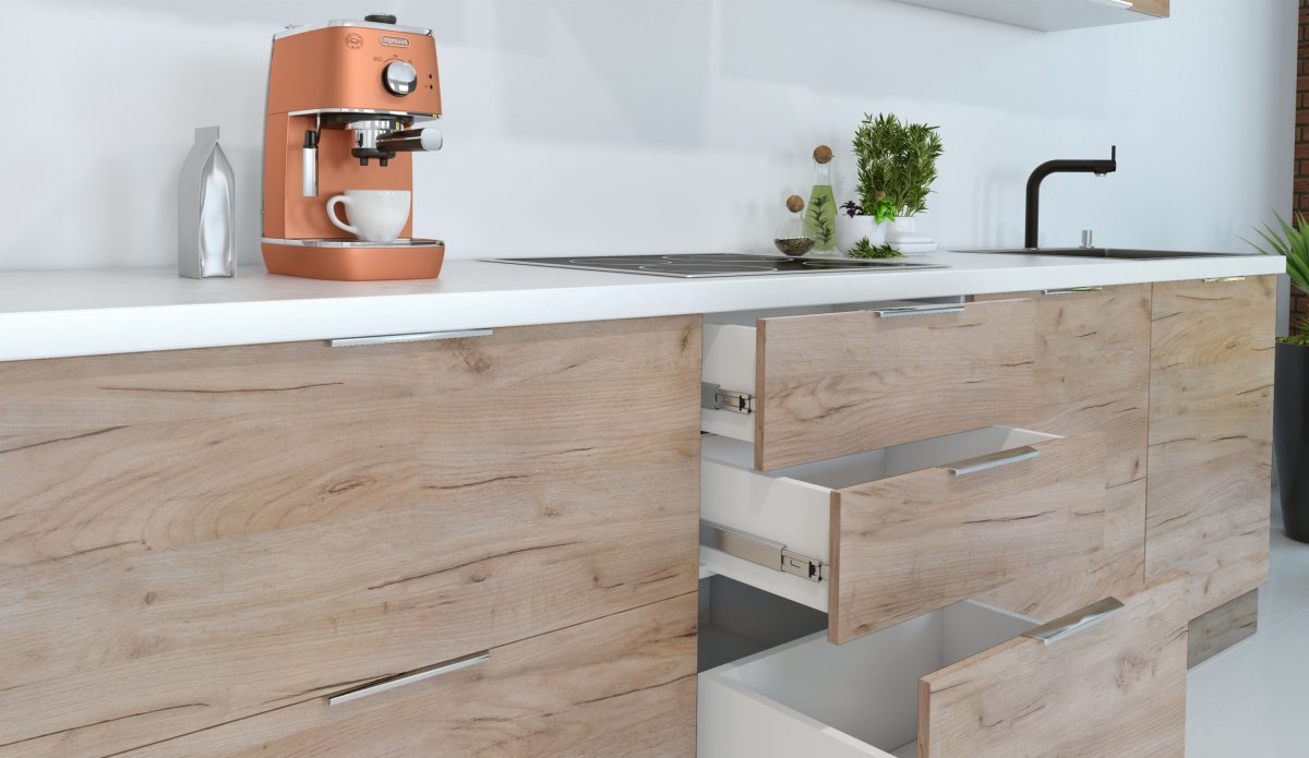 Комоды Рондо дуб сонома