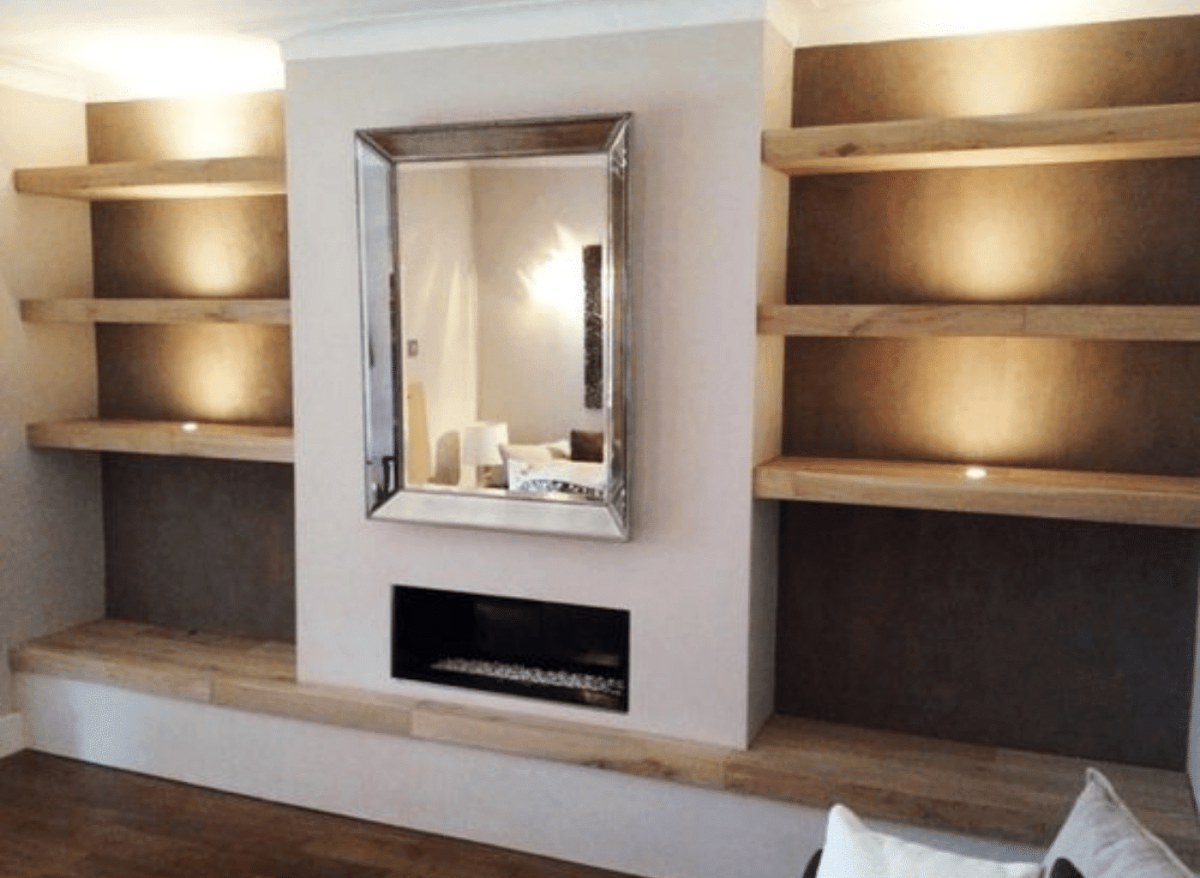 Встроенные ниши в стене