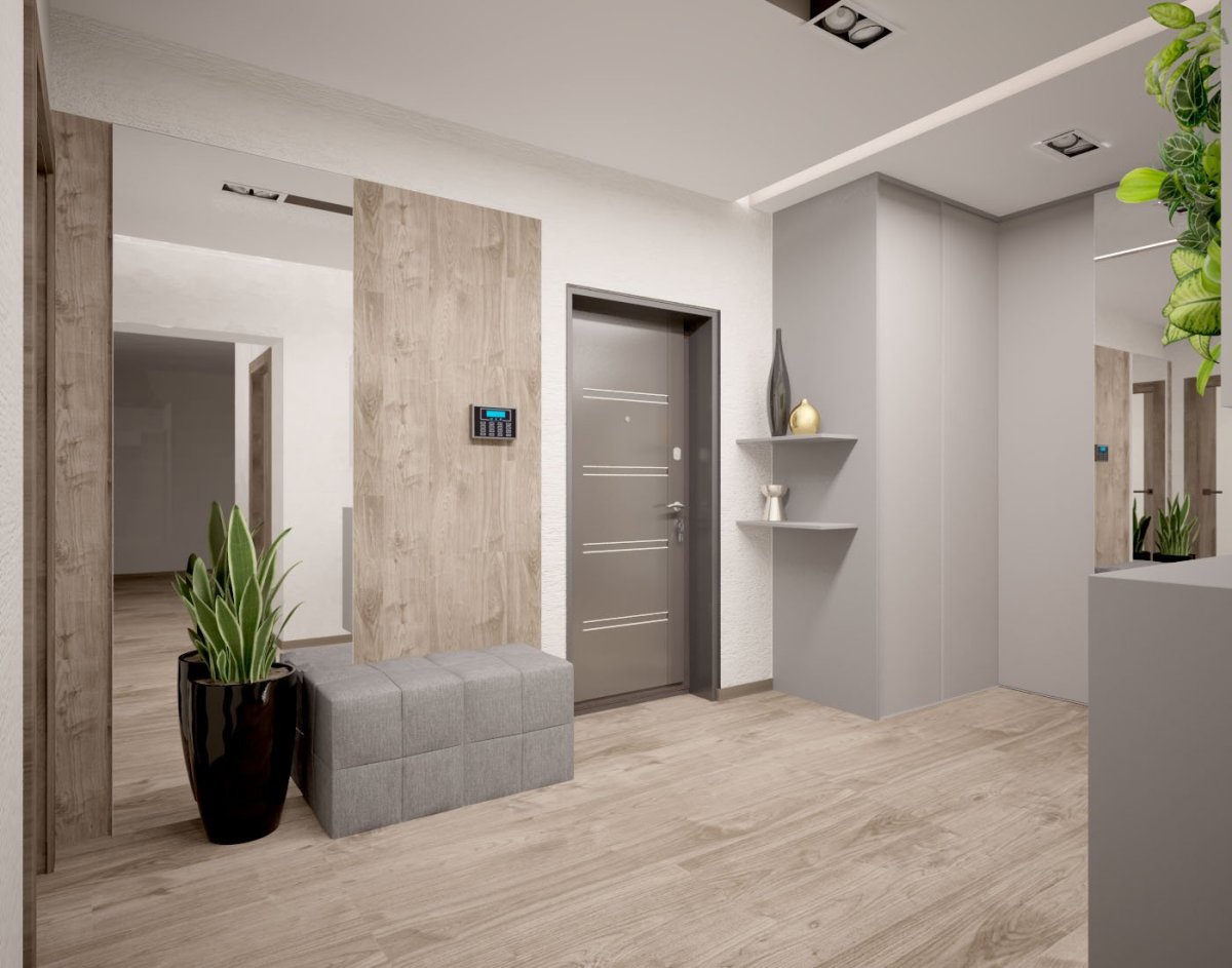 Прихожие в минималистическом стиле