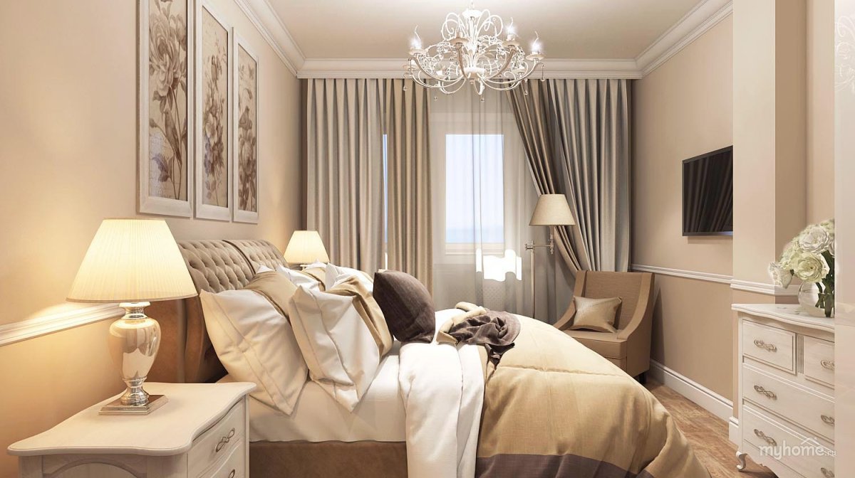 Бежевый интерьер