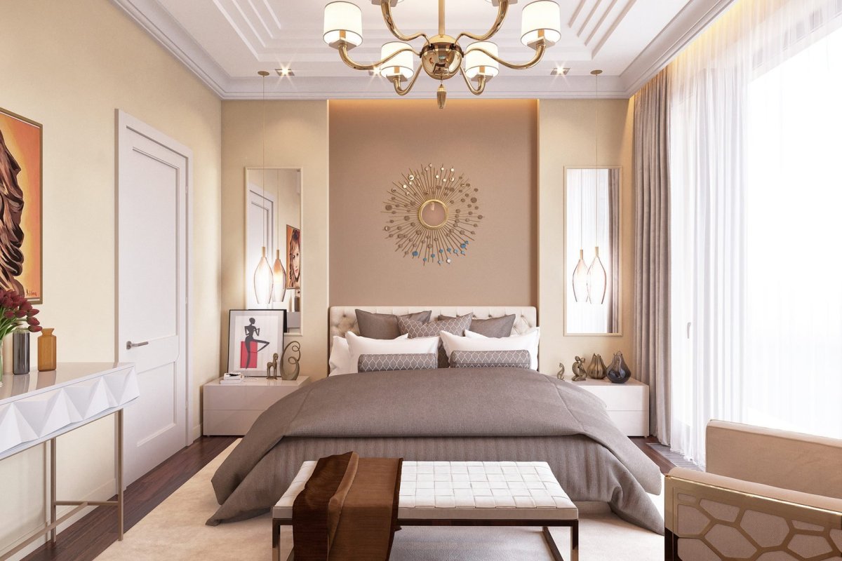 Палитра теплых цветов для интерьера