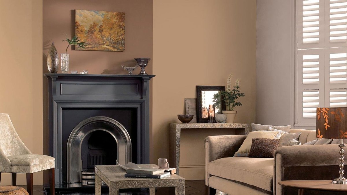 Карамельный цвет в интерьере