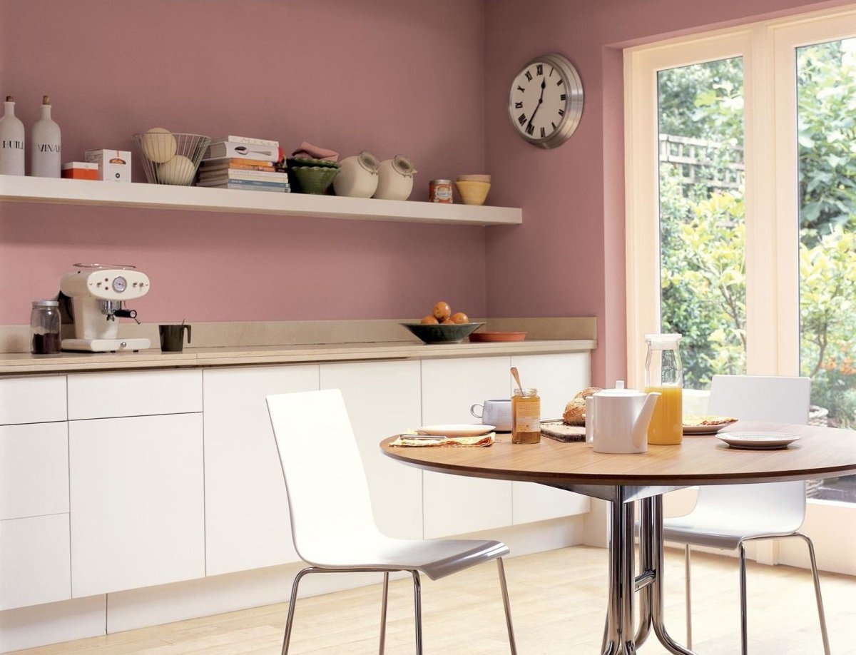 Сочетание розового в интерьере