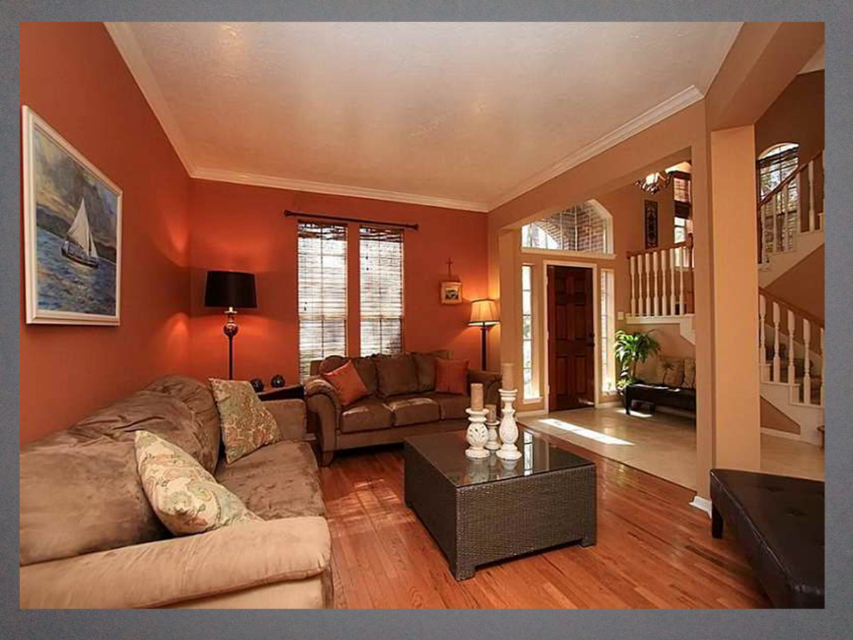 Цвет стен в спальне