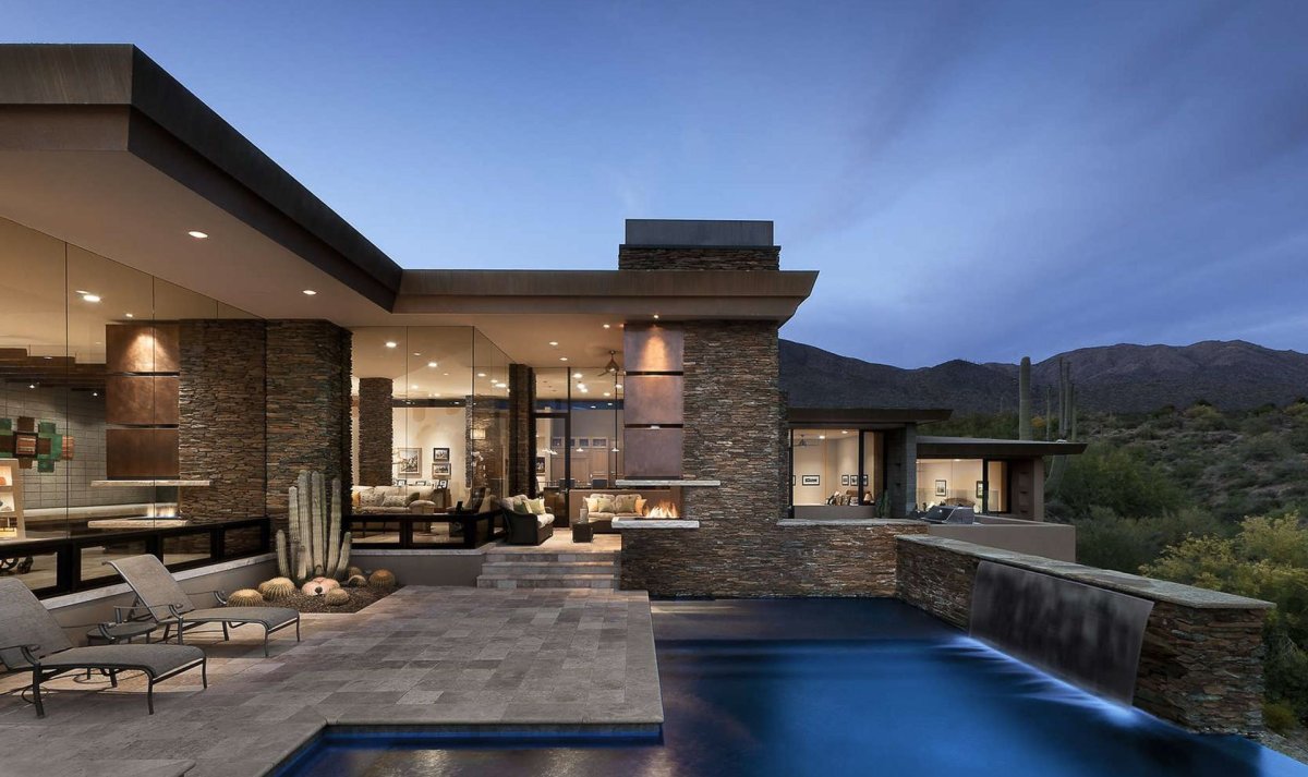 Современный особняк