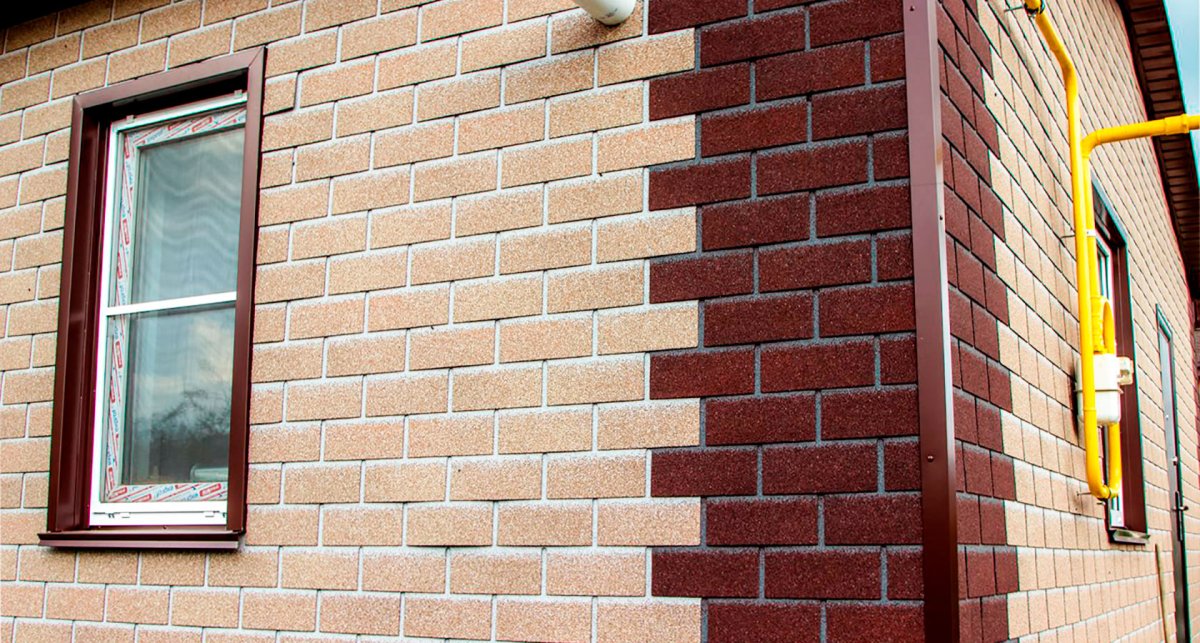 ТЕХНОНИКОЛЬ Hauberk фасадная плитка, античный кирпич