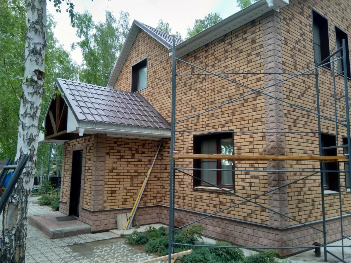 Фасад из термопанелей