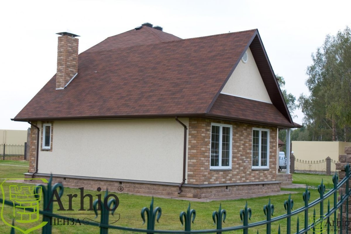 Комбинированный фасад