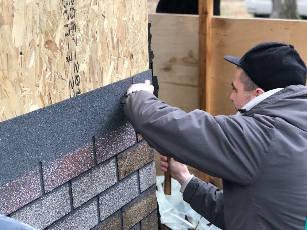 Отделка стен ТЕХНОНИКОЛЬ Хауберк