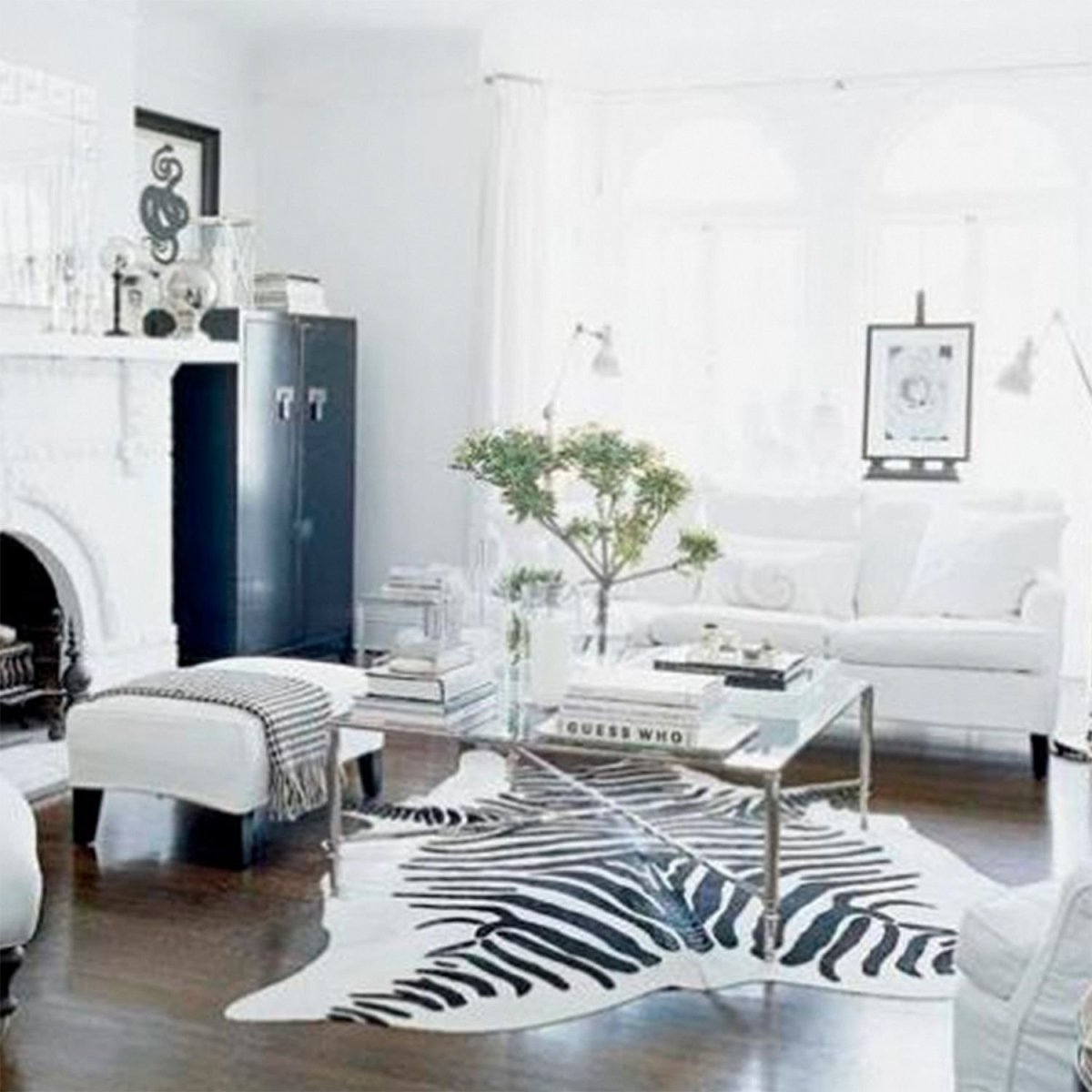 Камин в скандинавском стиле