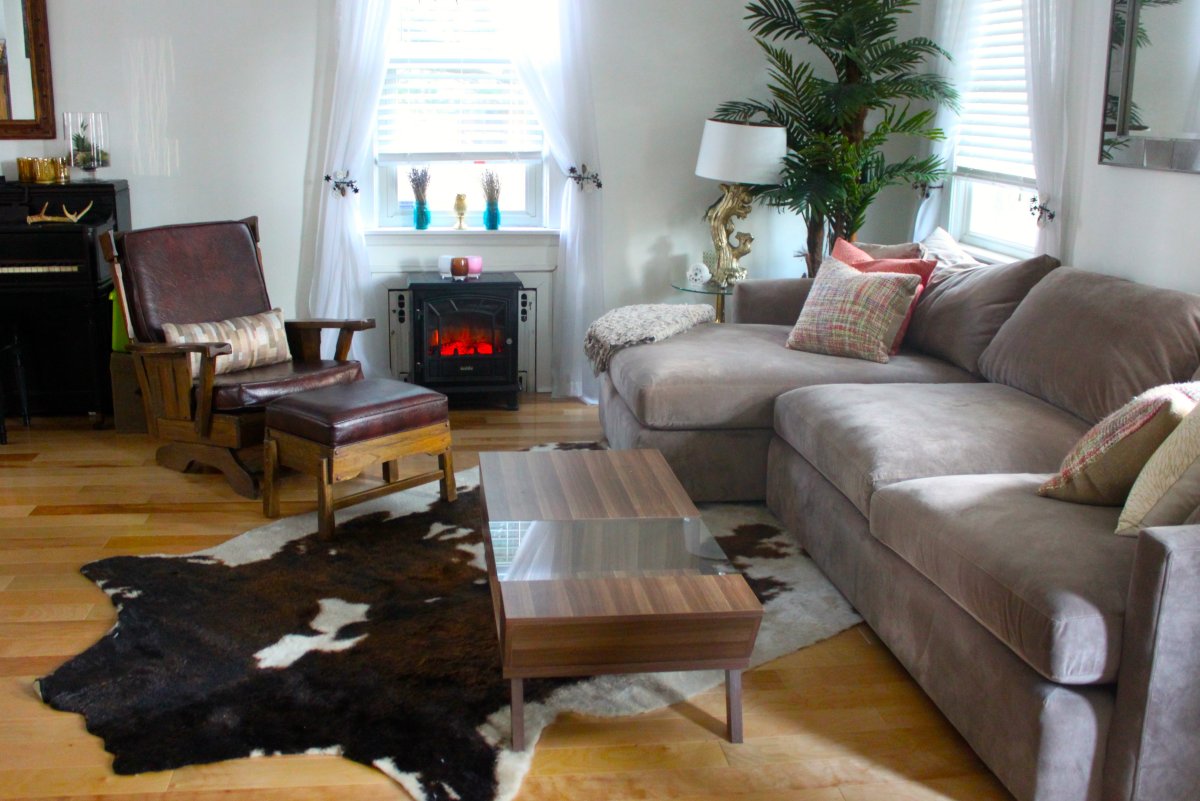 Шкура в интерьере