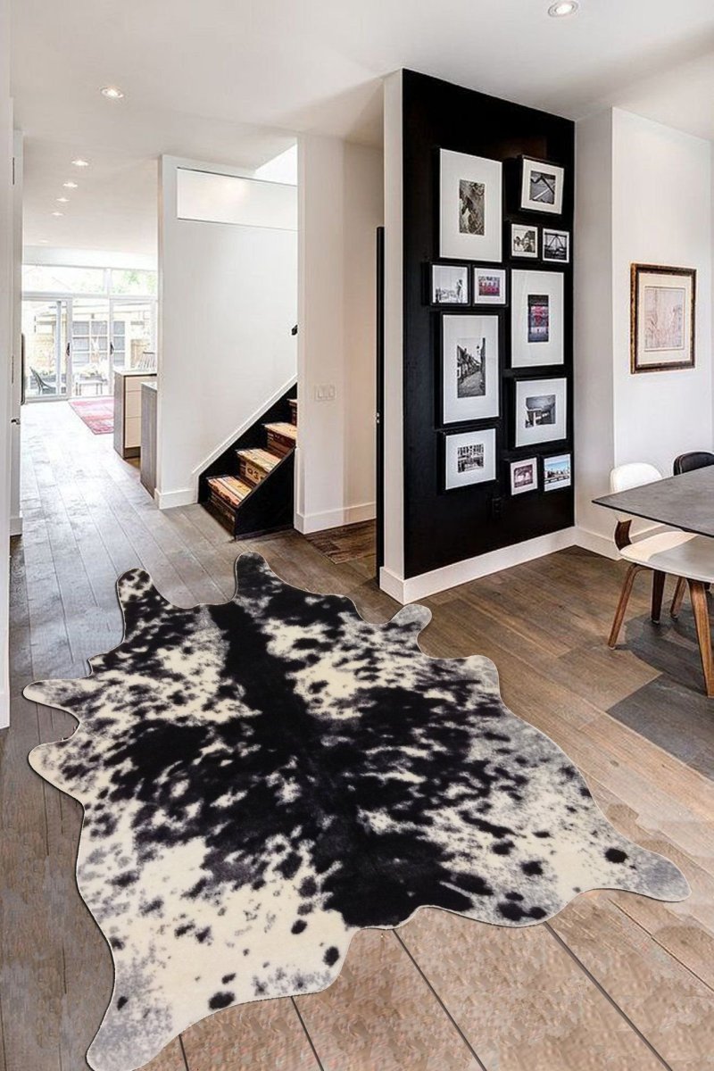 Ковер коровья шкура