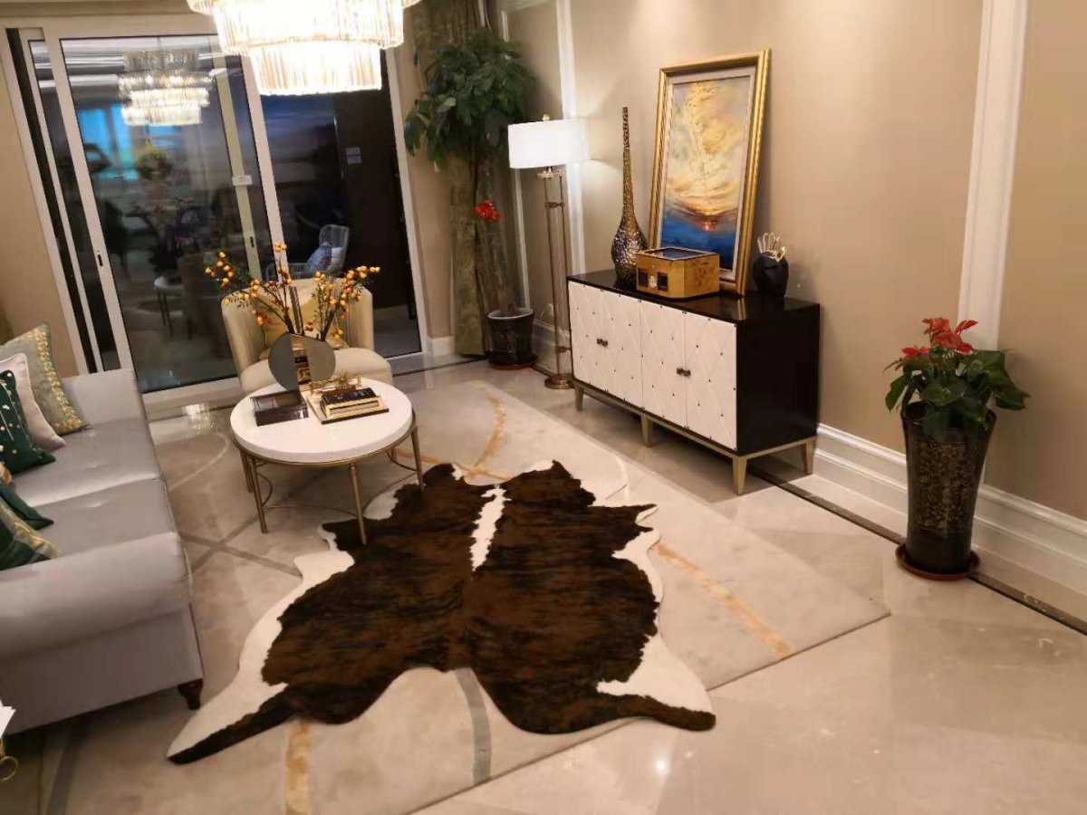 Коровья шкура в интерьере