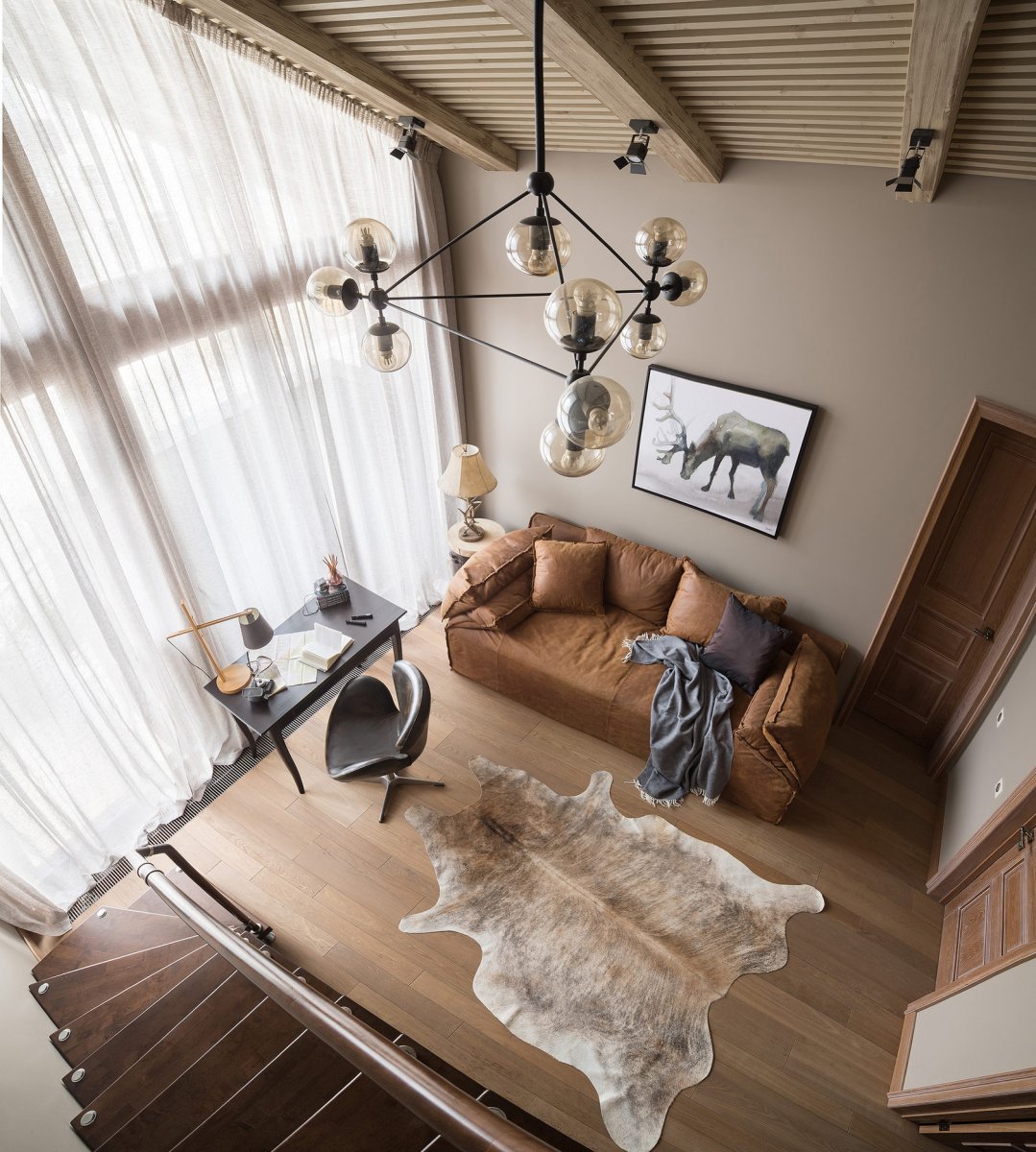 Шкура в интерьере