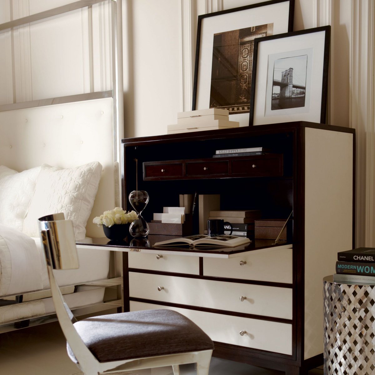 Икеа ХЕМНЭС секретер в интерьере