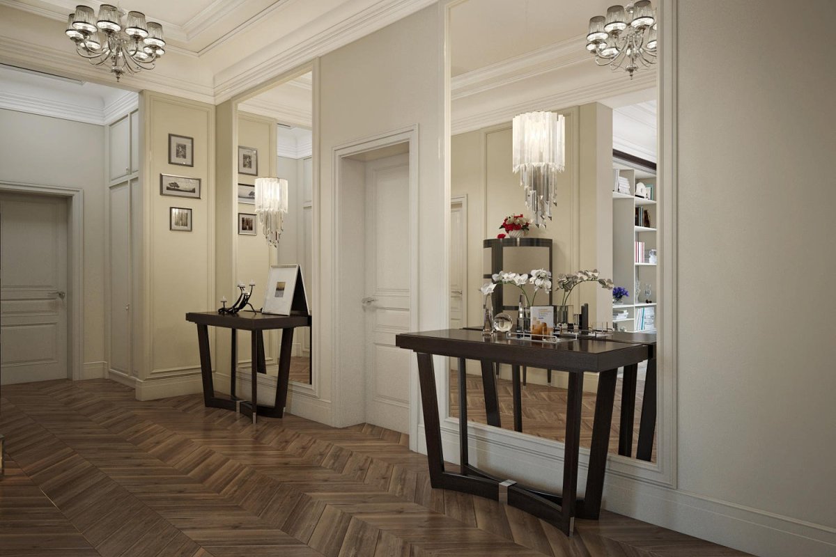 Консоль в прихожую классика