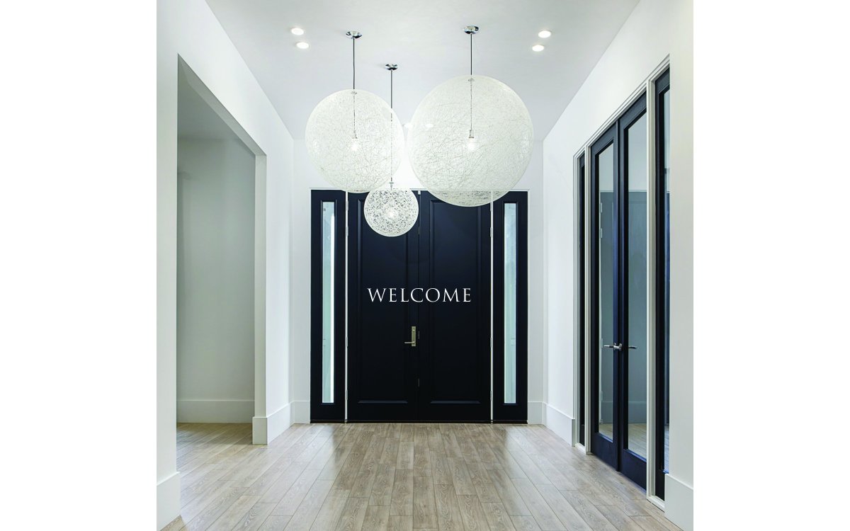 Темные двери в интерьере