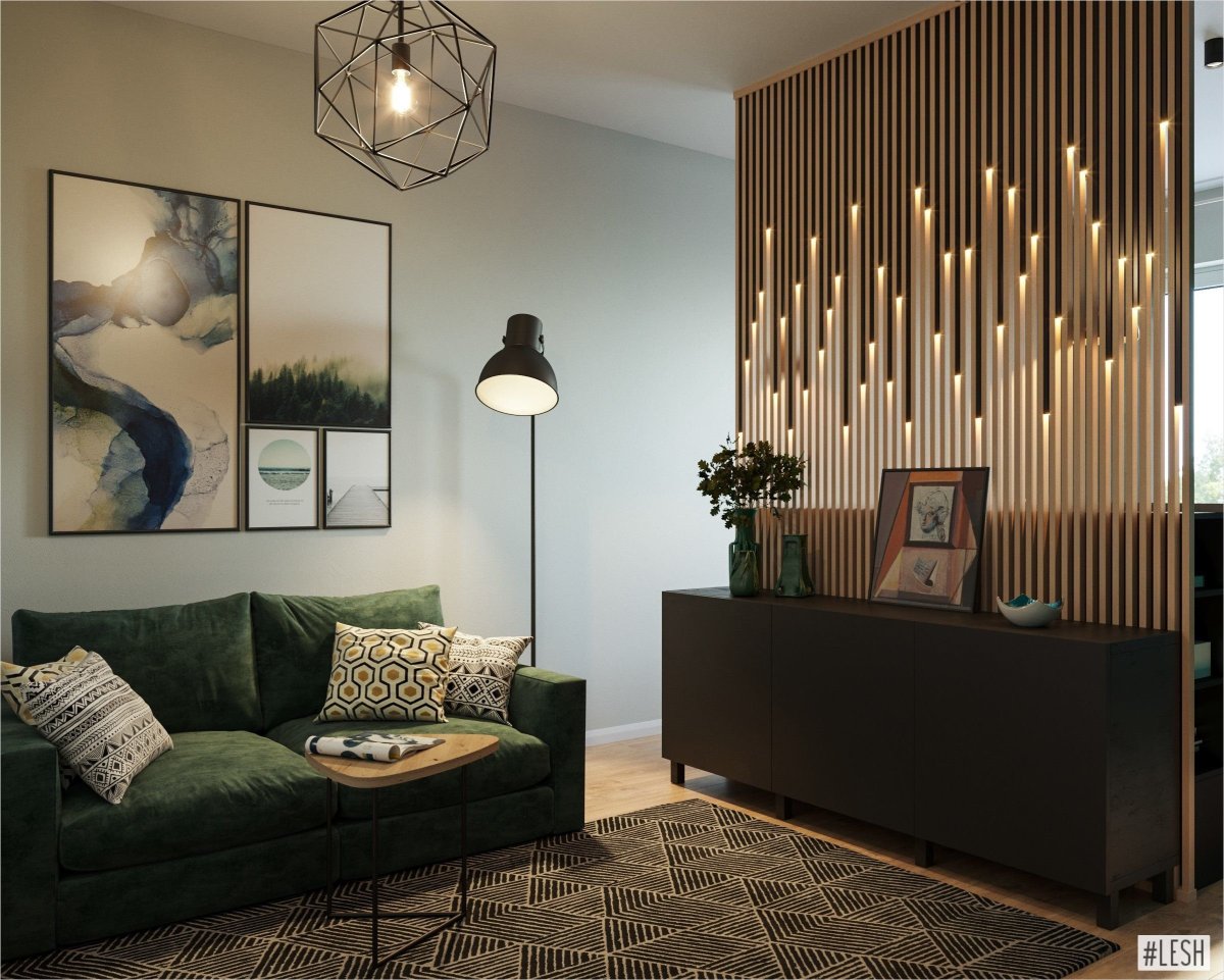 Перегородки в салоне красоты для зонирования