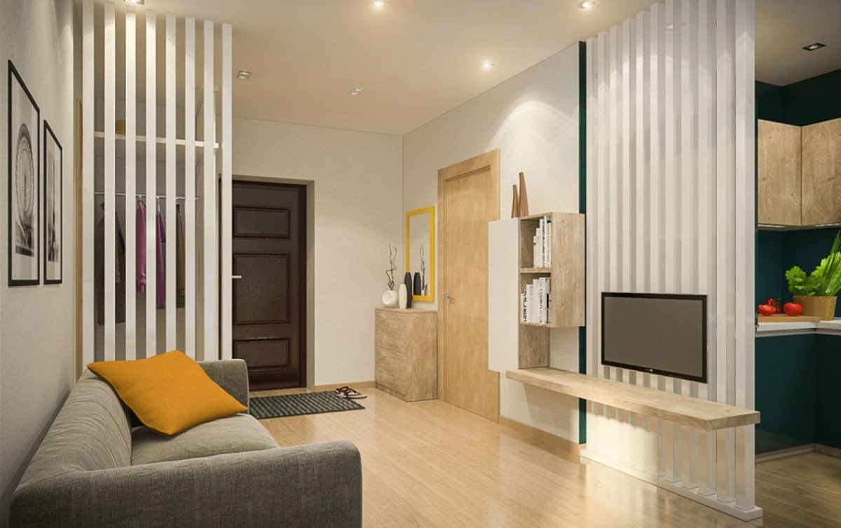 Перегородка для зонирования комнаты