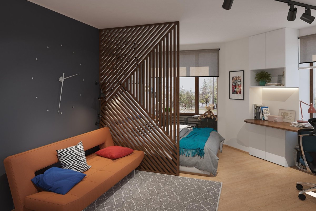 Зонированная комната