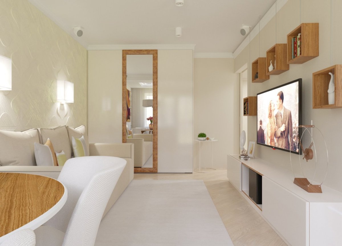 Интерьер двухкомнатной хрущевки