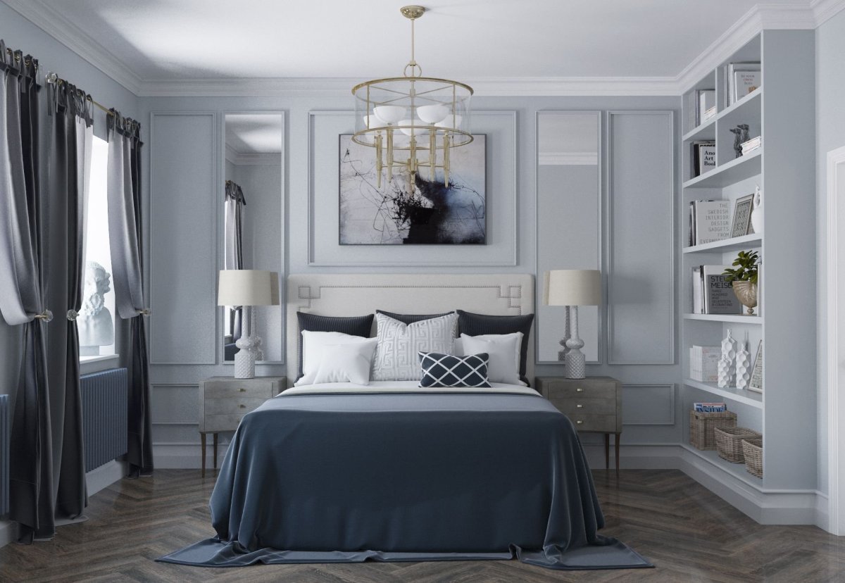 Кровать с каретной стяжкой