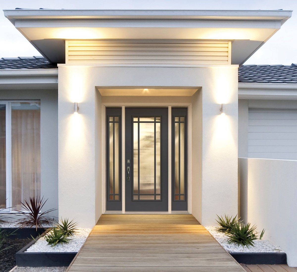 Крыльцо в дом современный стиль