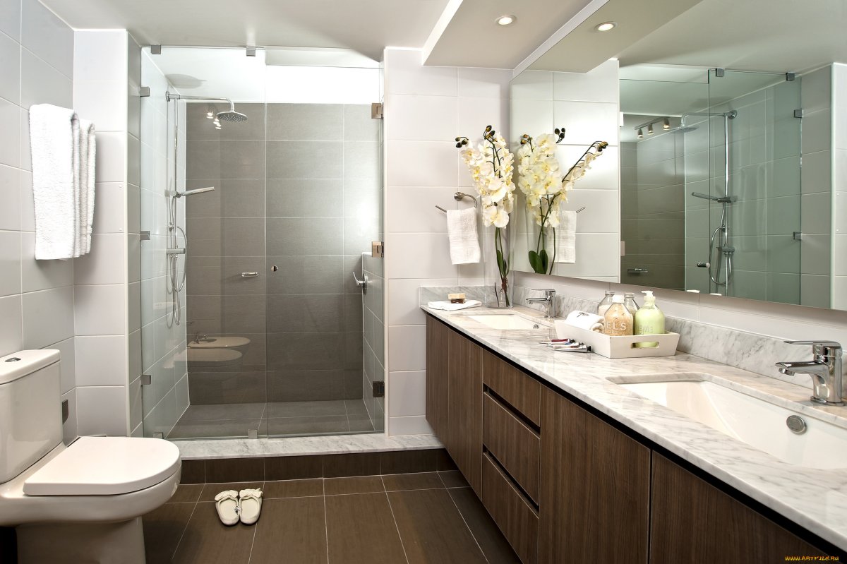 Красивая ванная комната