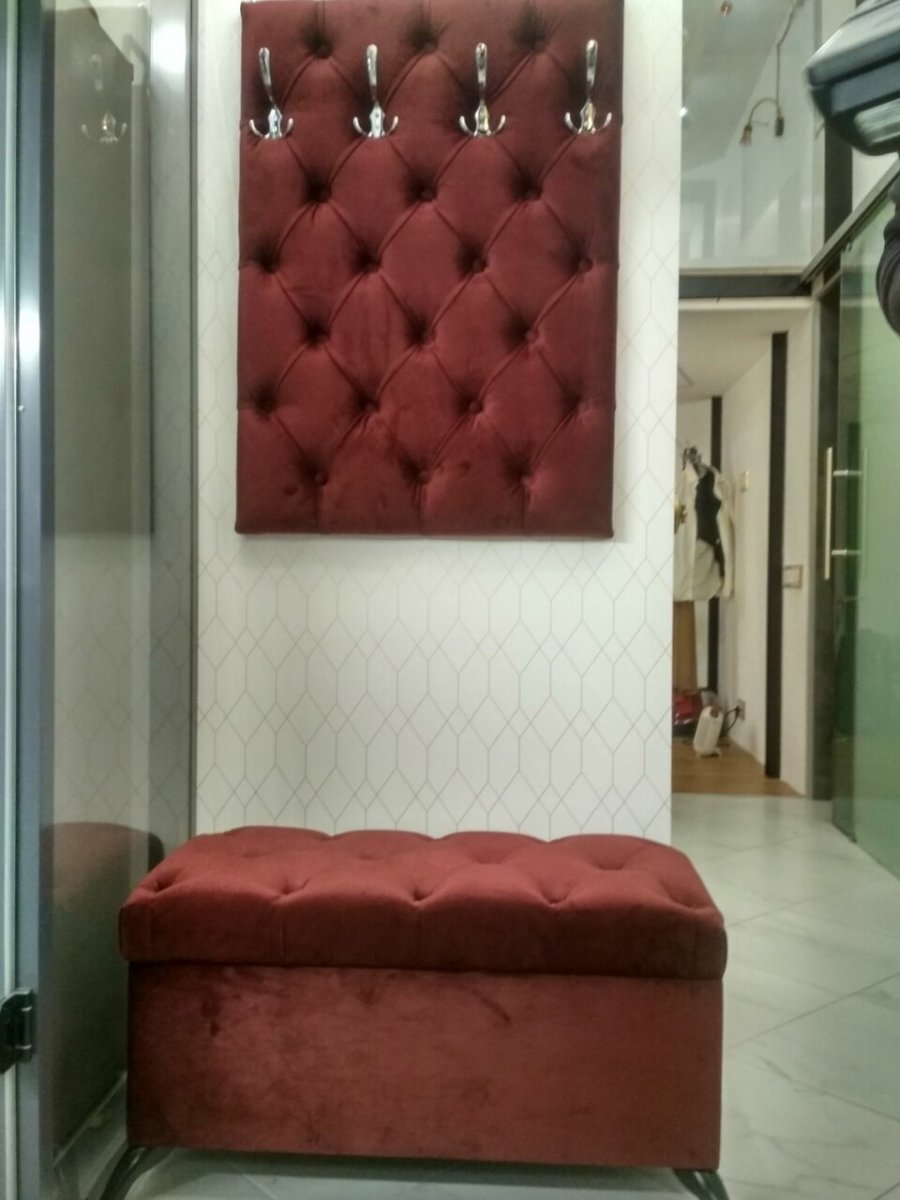 Прихожая белый мрамор