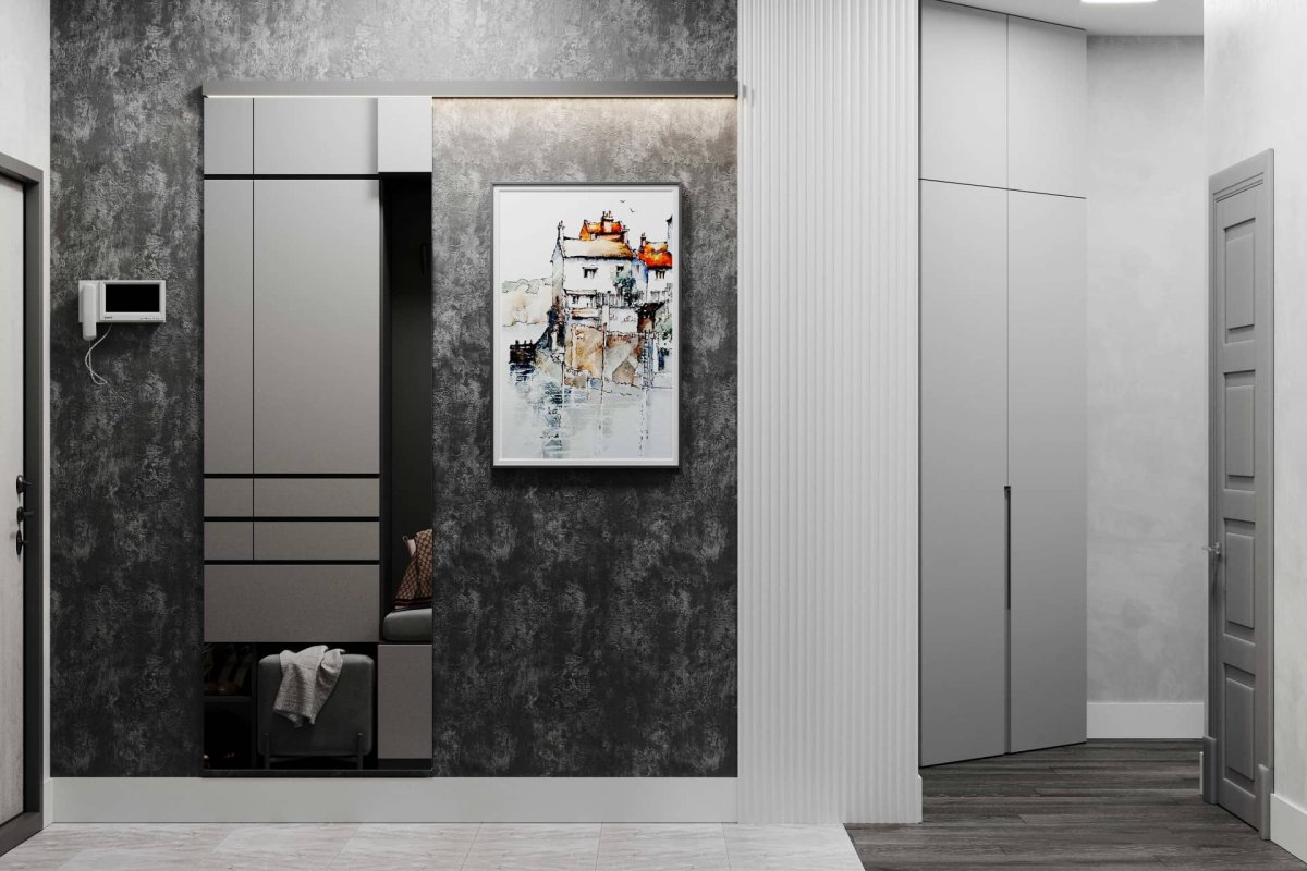 Прихожая в стиле современная классика