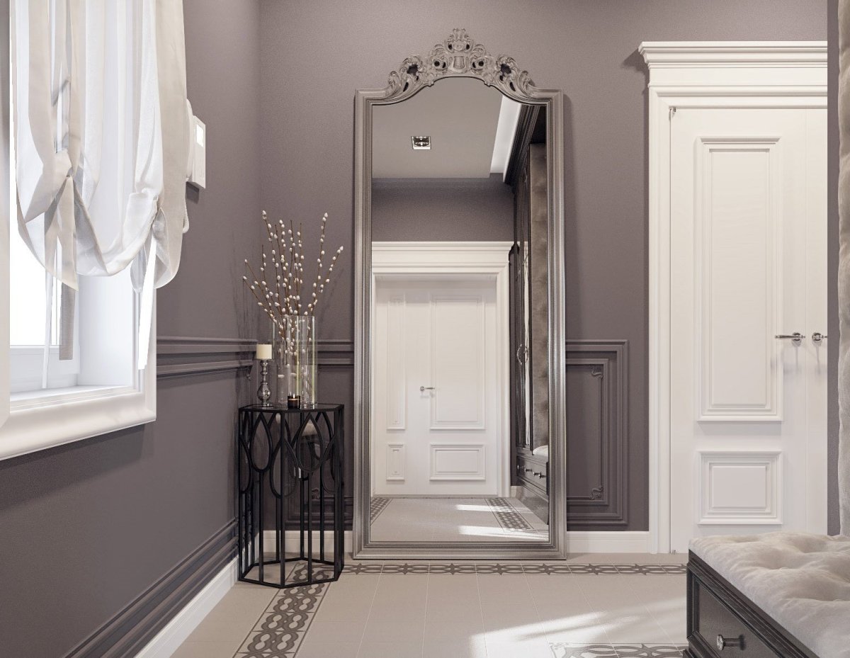 Постеры в интерьере прихожей