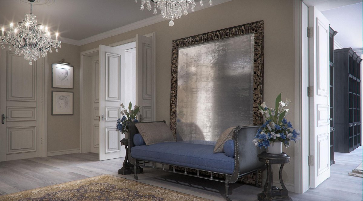 Консольный столик в интерьере