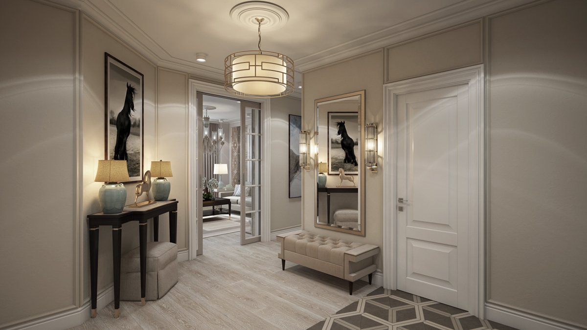 Прихожая 2022 Неоклассика